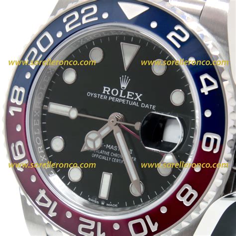 rolex ghiera rossa e blu|rolex gmt master ii.